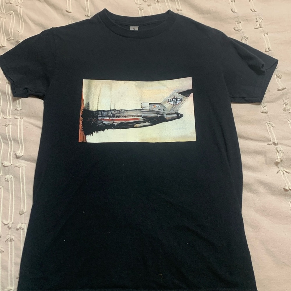 small black beastie boys tee